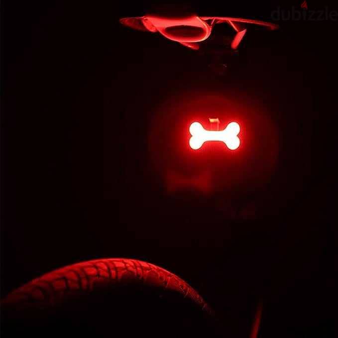 ضوء تنبيهي قابل للشحن للدراجات الهوائية usb bicycle tail light 5