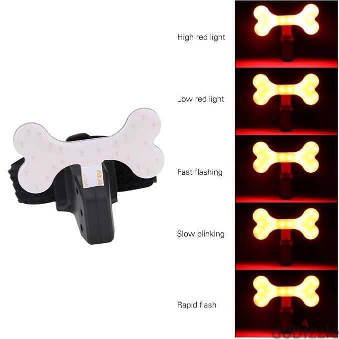ضوء تنبيهي قابل للشحن للدراجات الهوائية usb bicycle tail light 7