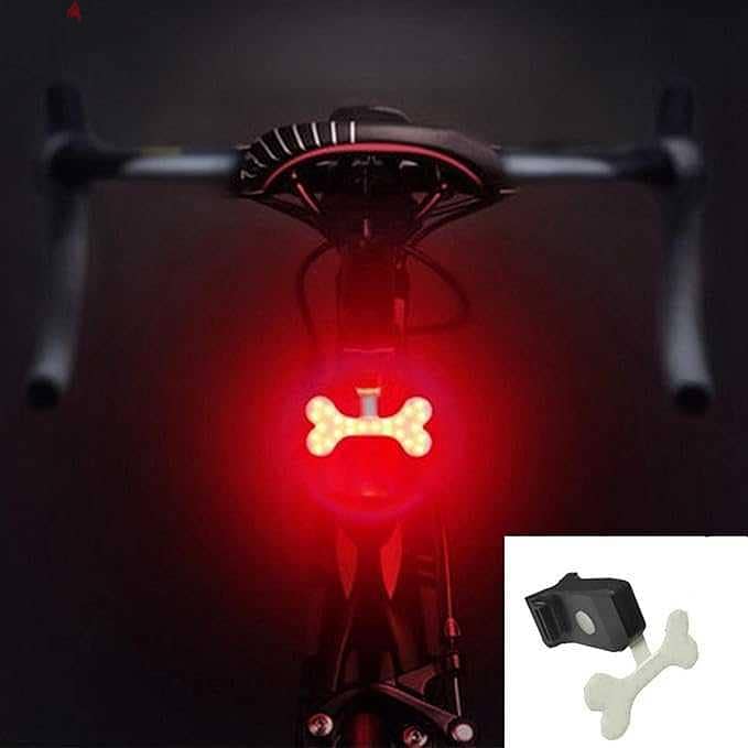ضوء تنبيهي قابل للشحن للدراجات الهوائية usb bicycle tail light 12