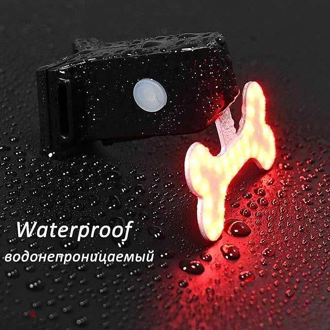 ضوء تنبيهي قابل للشحن للدراجات الهوائية usb bicycle tail light 13