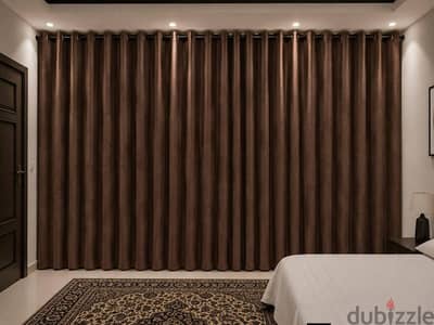 ستائر رنجات ب113 دينار عرض 3.50 طول280