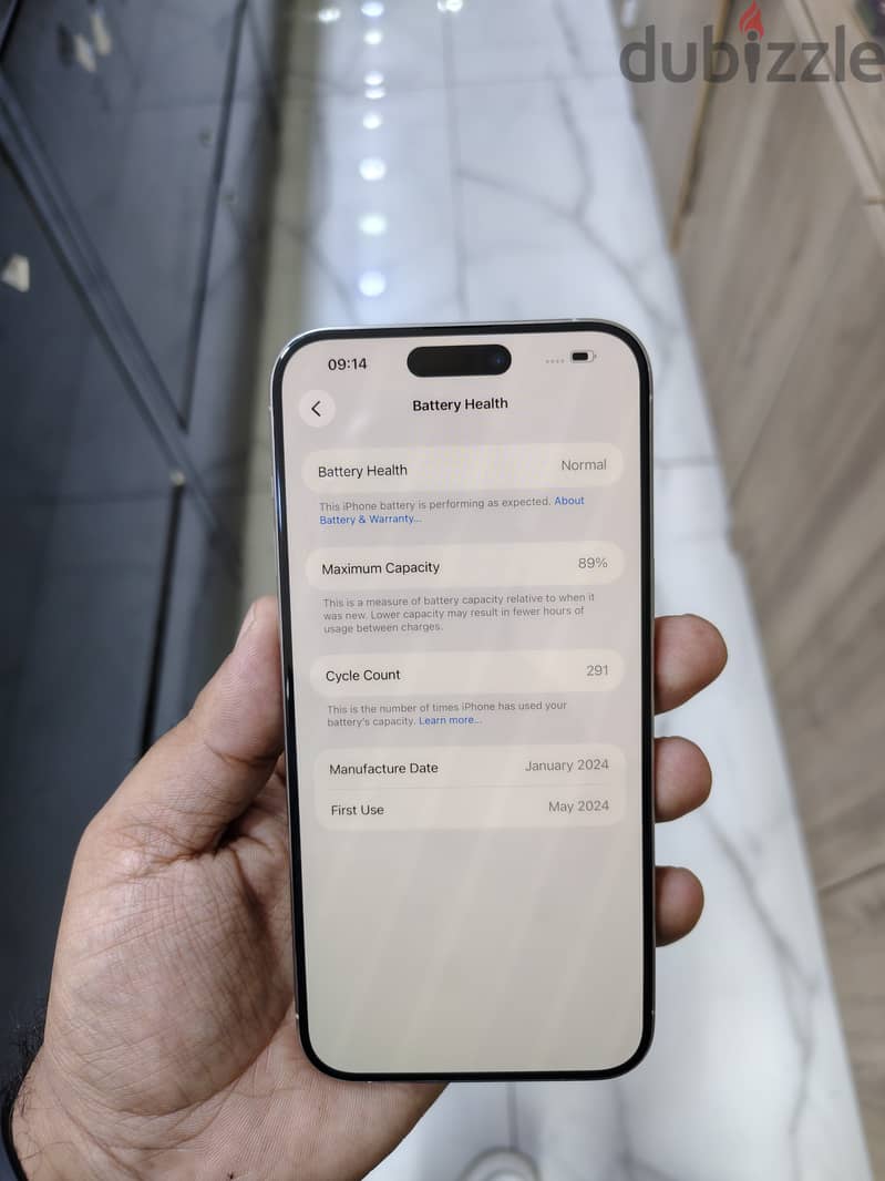 IPHONE 15 PRO MAX 245GB USED 3