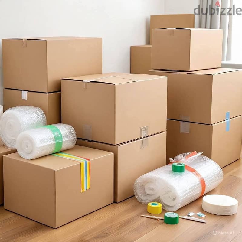 كراتين فارغه للبيع والاستخدامات الترحيل والنقل٠٧٩٧٢٩٩٣٧٦ 1
