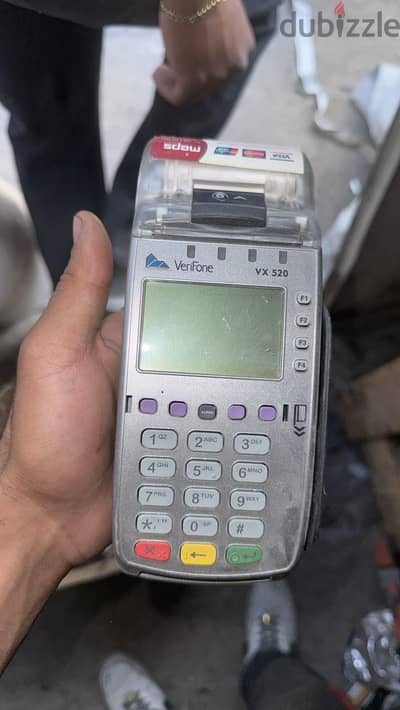 نقاط بيع ومدفوعات Verifone VX 520 مستعمل للبيع.