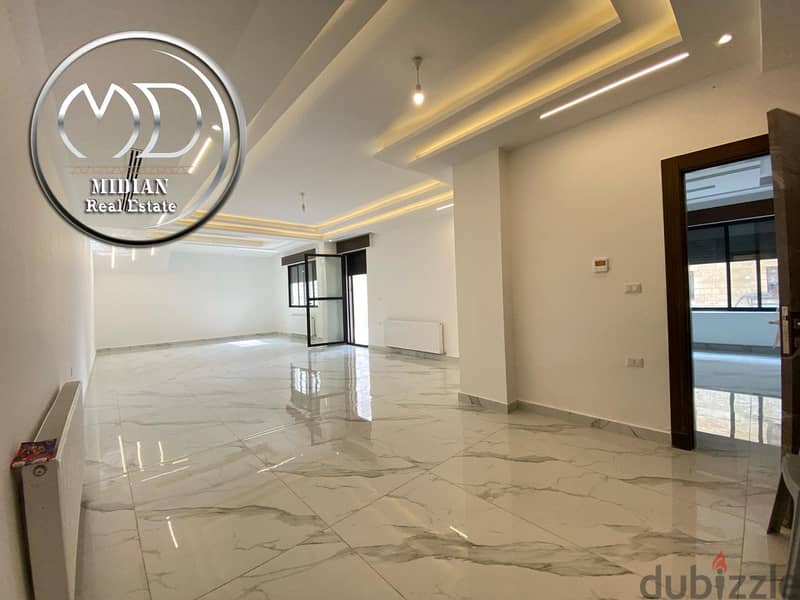 شقق دوبلكس جديدة طابق أخير مع روف للبيع الرابية مساحات 240م & 250م مع 1