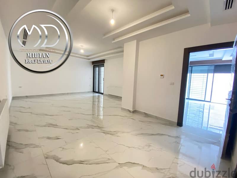 شقق دوبلكس جديدة طابق أخير مع روف للبيع الرابية مساحات 240م & 250م مع 13