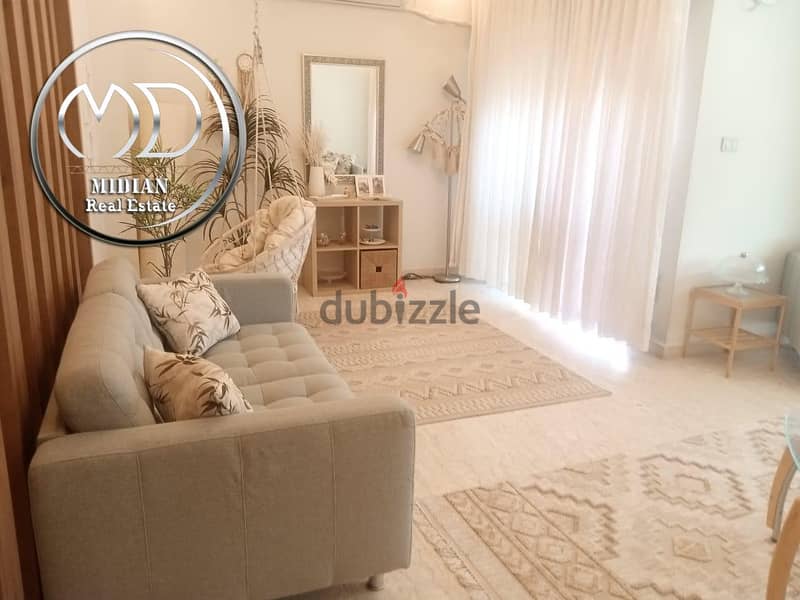 شقة مفروشة للإيجار لإصحاب الذوق الرفيع بأجمل مواقع جبل عمان مساحة 170م 1