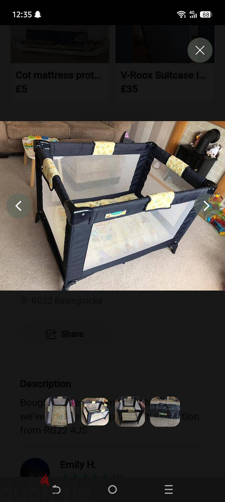 bed for baby 1