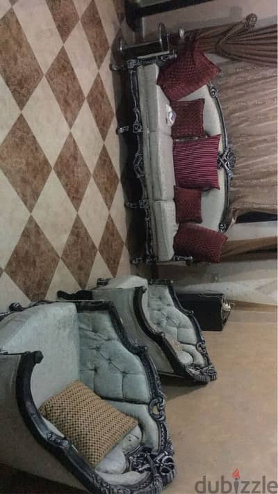 طقم كنب مكون من ٥ مقاعد