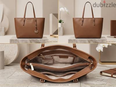 حقيبة مايكل كورس اصلية Michael kors saffiano leather tote