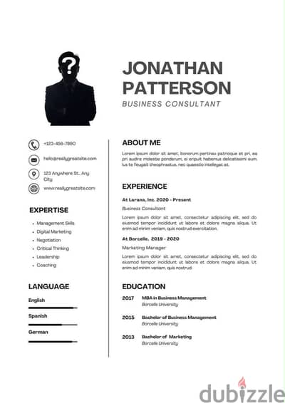 تصميم cv ATS